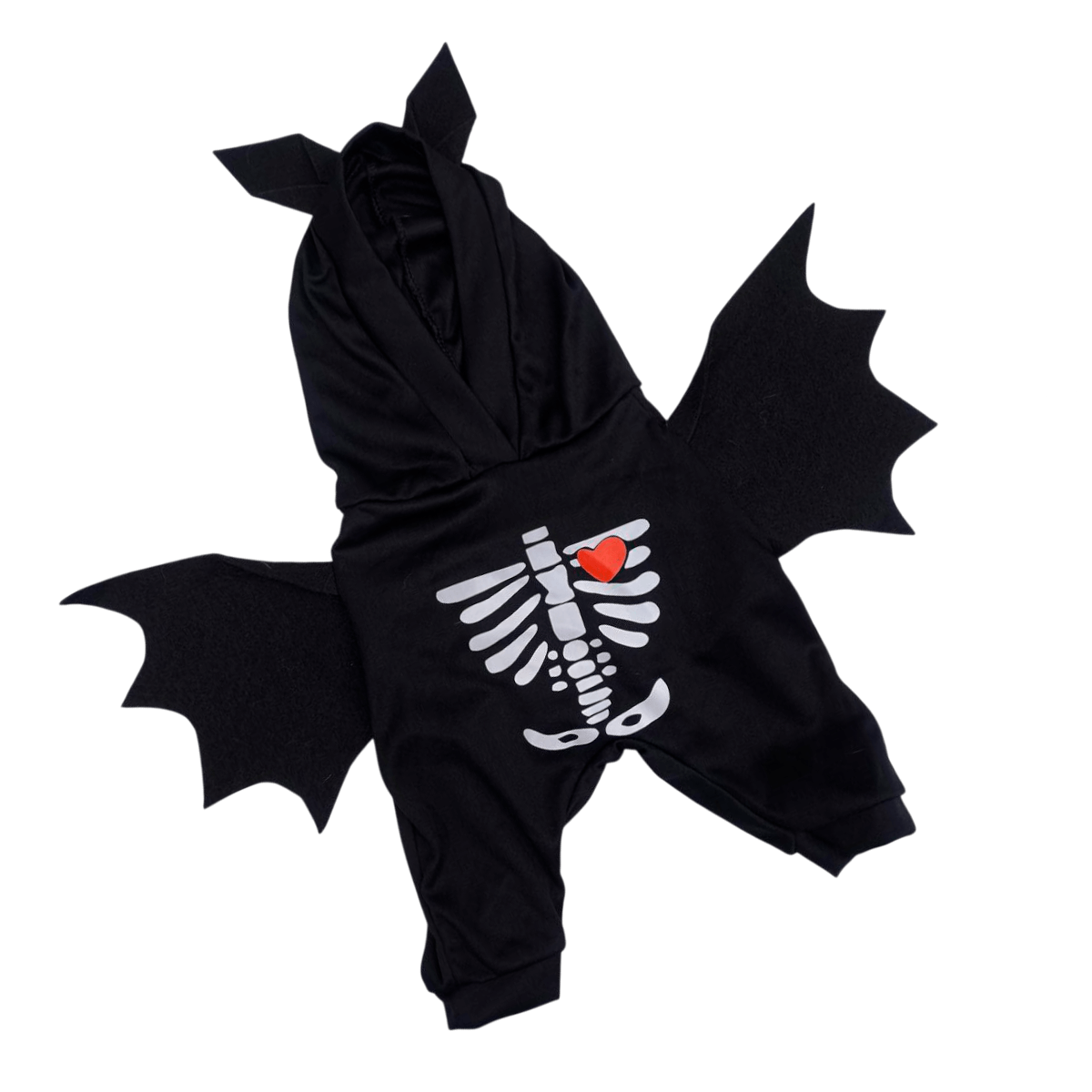 Disfraz Para Mascotas De Murciélago Esqueleto Halloween DMM-02