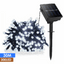 Luz Led Lineal Con Panel Solar Impermeables Cable Verde KP1587