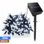 Luz Led Lineal Con Panel Solar Impermeables Cable Verde KP1587