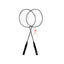 Set de 2 Raquetas Bádminton + Volante Kit Recreativo para Parque y Playa 417-247