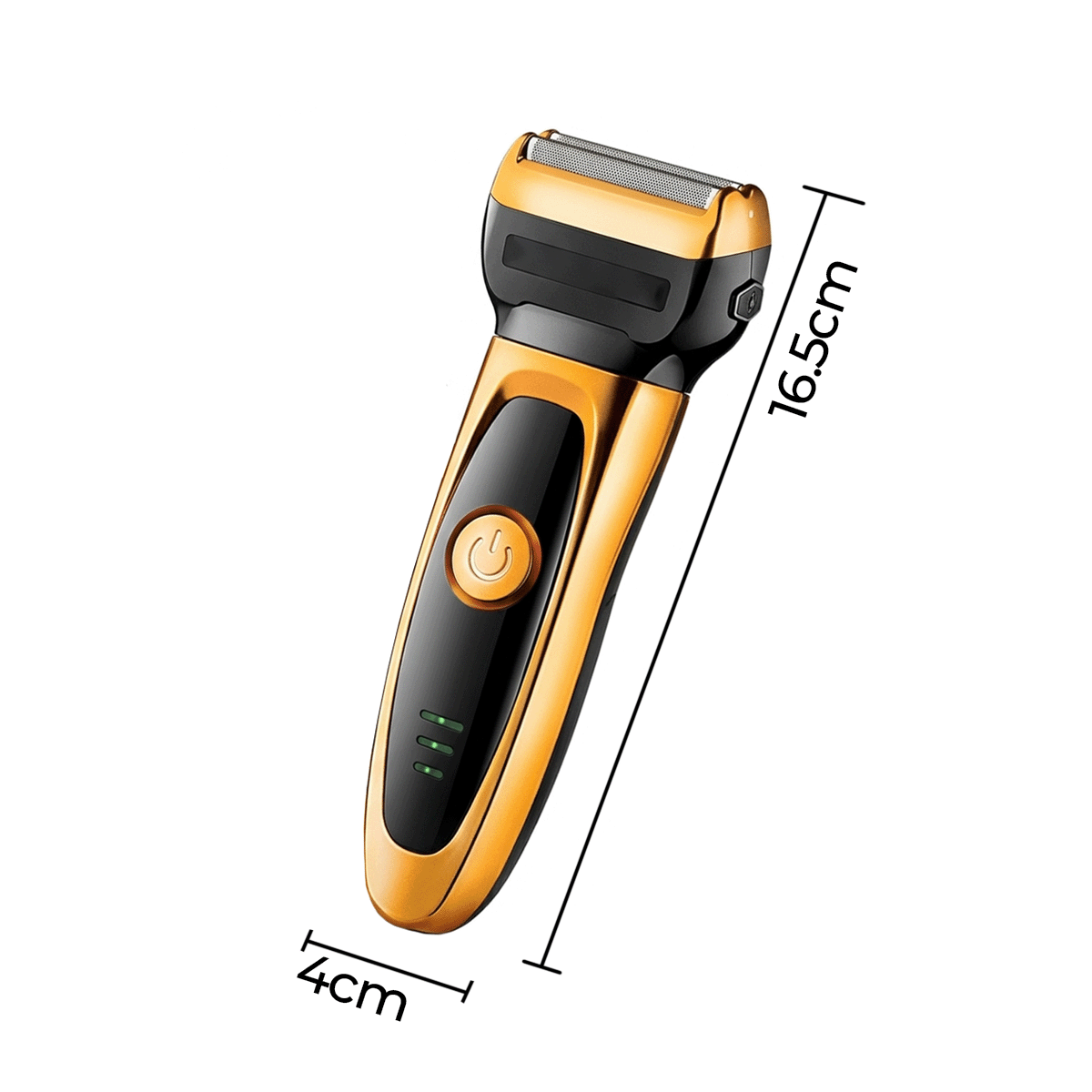 Afeitadora Eléctrica 3 en 1 Trimmer Recargable para Barba Nariz y Patillas GM6709