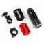 Kit Luces LED Bicicleta Delantera y Trasera Luz Stop ZX-860