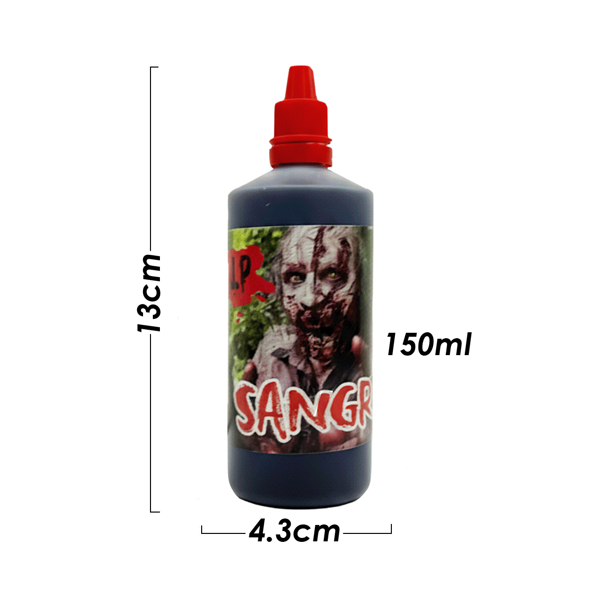 Sangre Falsa Artificial Comestible Sabor Chocolate 150Ml Disfraz Halloween JP01