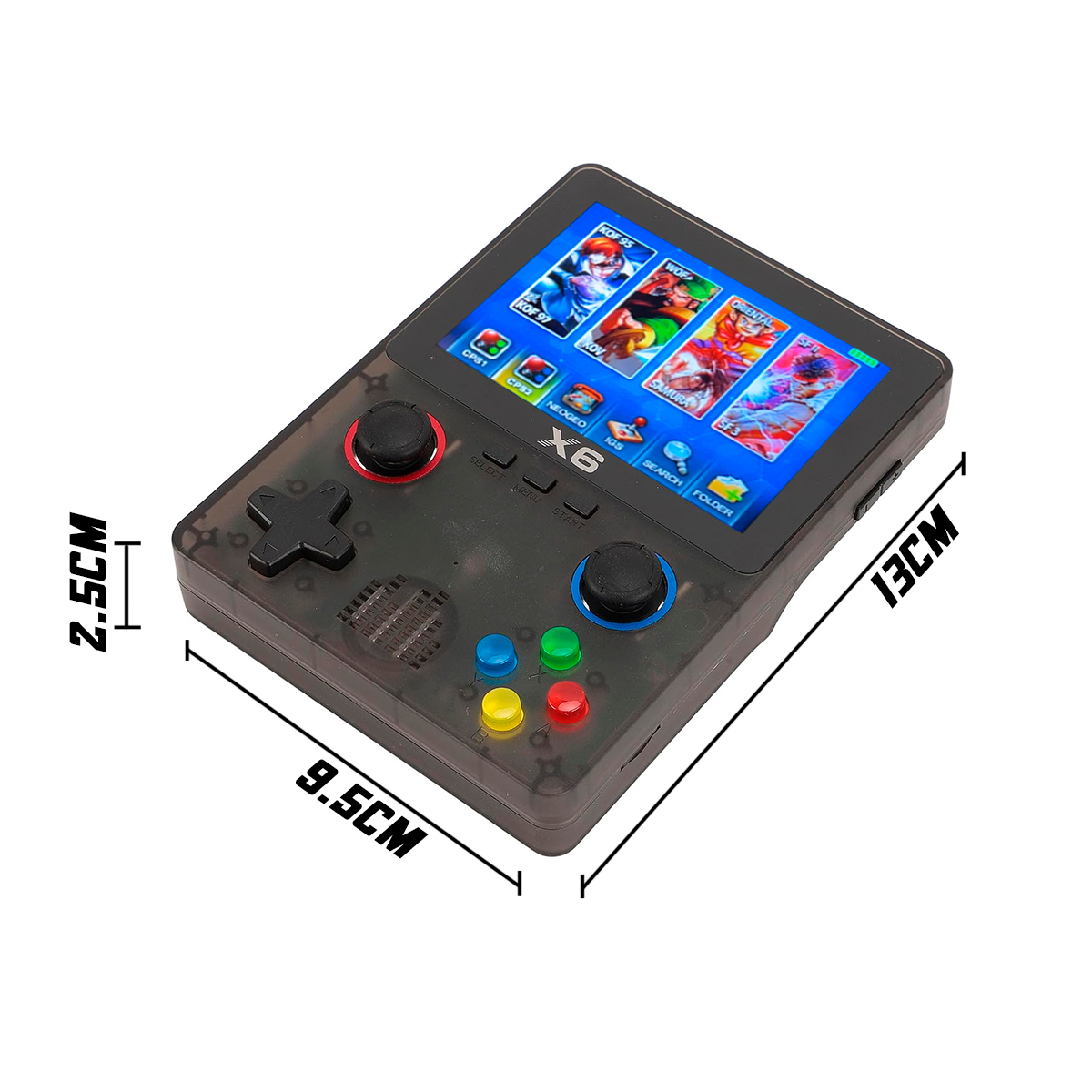Consola Portátil Retro +6.000 Juegos Clásicos Conexión TV X6