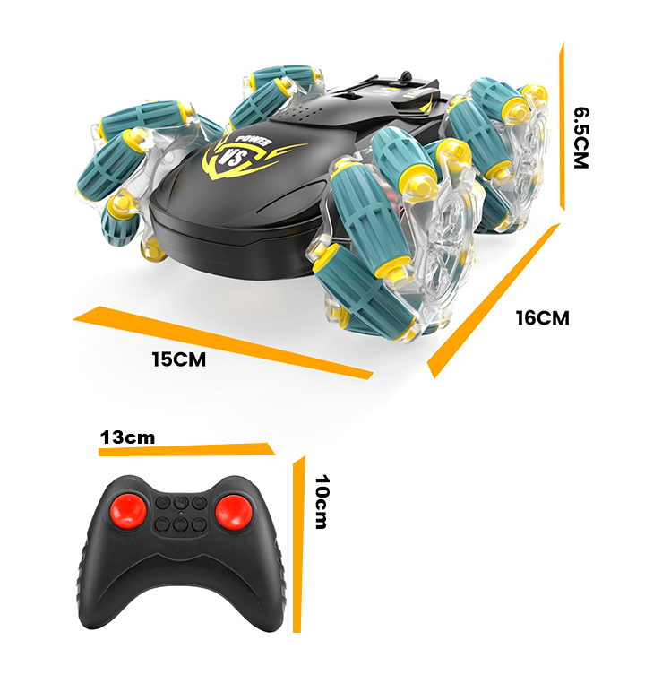 Carro Control Musical 360° 4X4 Sonidos y Luces Control Remoto ZG9307k-3