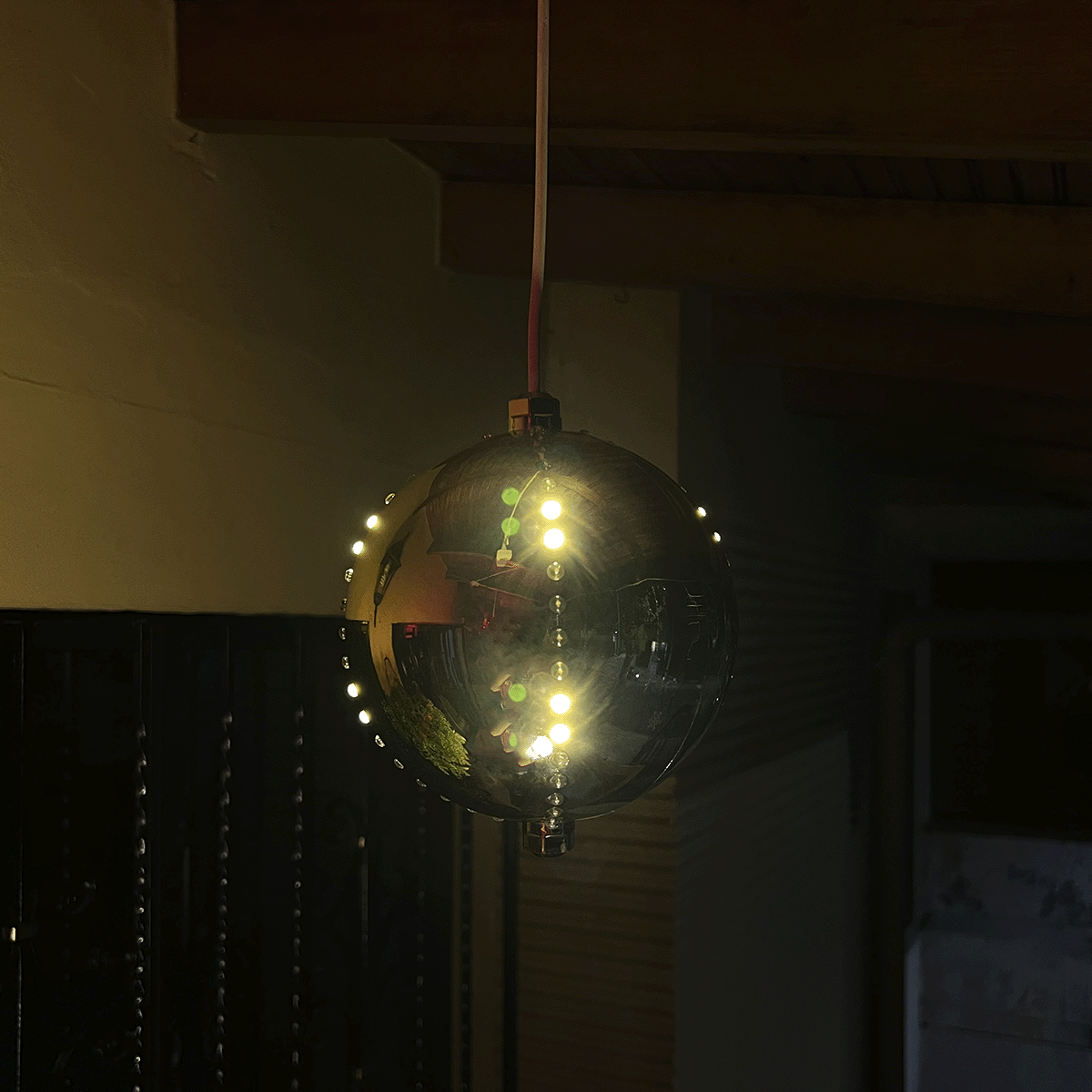 Bola Navideña LED Decorativa Esfera Colgante Decoración Navidad F153