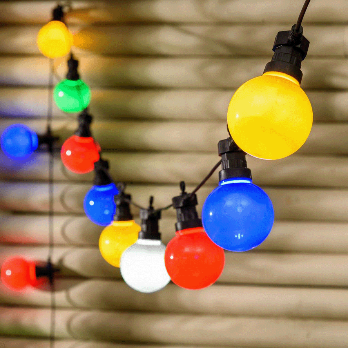 Guirnalda de Luces Bombillo 10 LED Multicolor LED 5 Metros 23-10AC