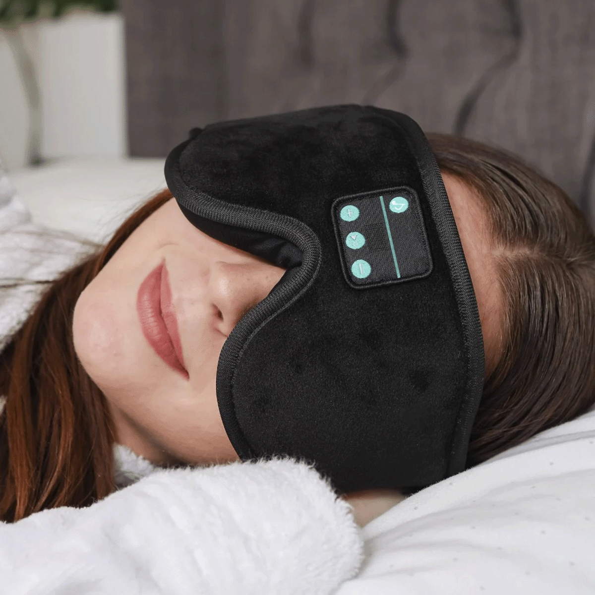 Antifaz Bluetooth para Dormir con Sonido Auriculares 8001