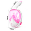 Máscara Snorkel Facial Completa 180° Soporte para Cámara Piscina Playa F-200