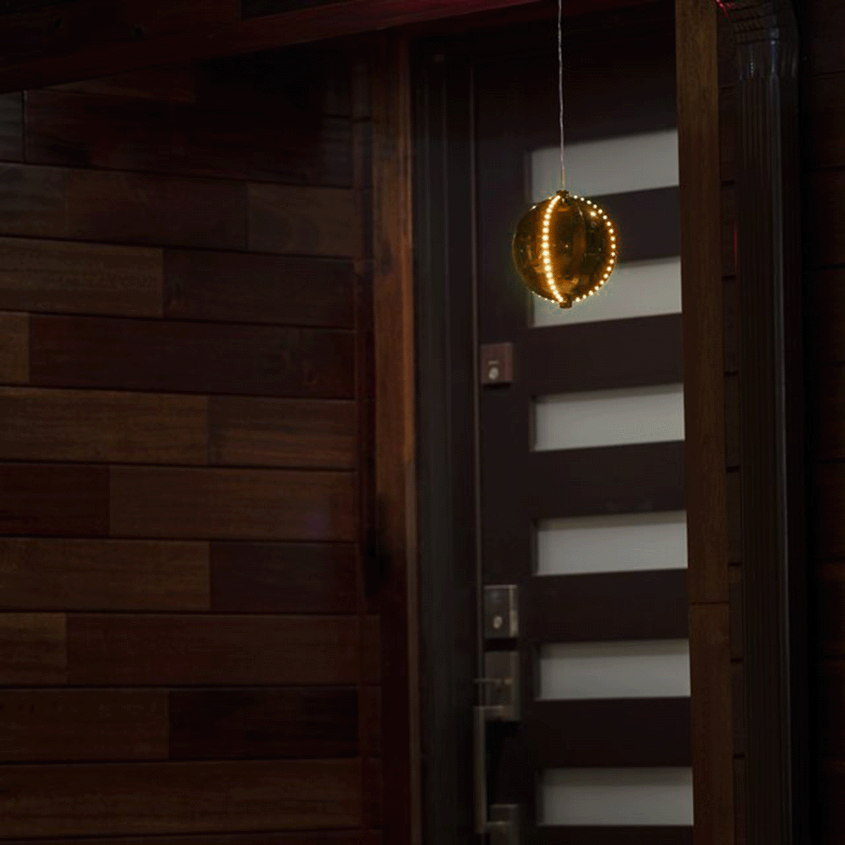 Bola Navideña LED Decorativa Esfera Colgante Decoración Navidad F153