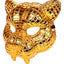 Máscara VIP Juego del Calamar Dorada Disfraz Halloween Fiesta Cosplay Unisex ATV01