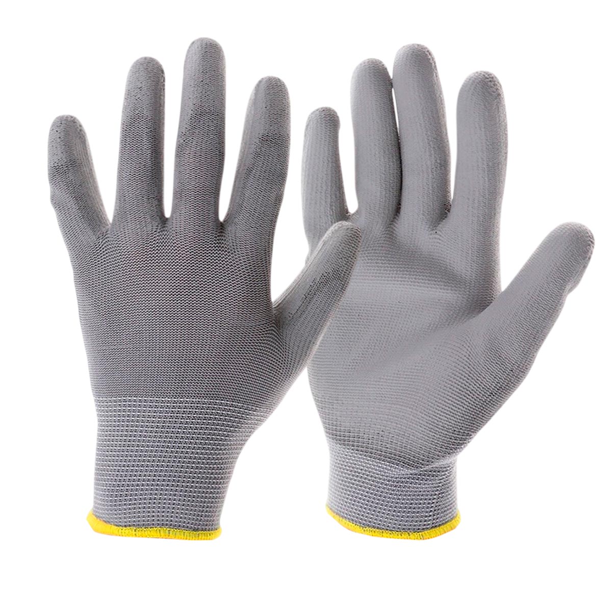 Guantes Antideslizantes de Trabajo Liviano x3 Pares – Alta Destreza y Comodidad GPT01