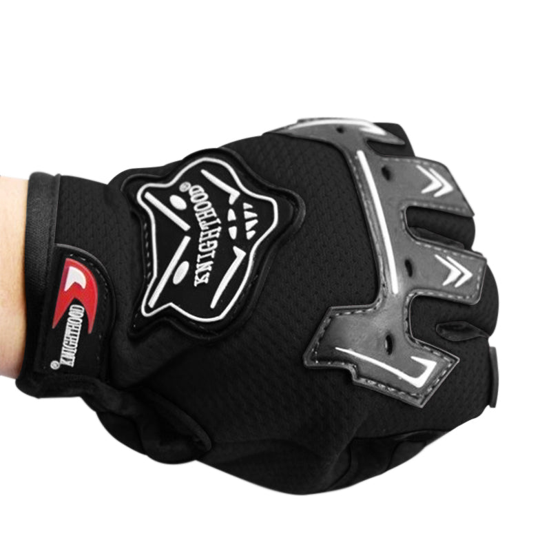 Guantes Moto Ciclismo Livianos Protección Nudillos Antideslizantes A02