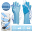 Guantes Silicona Multiusos Lava Vajilla Platos Baño Mascotas HD4838