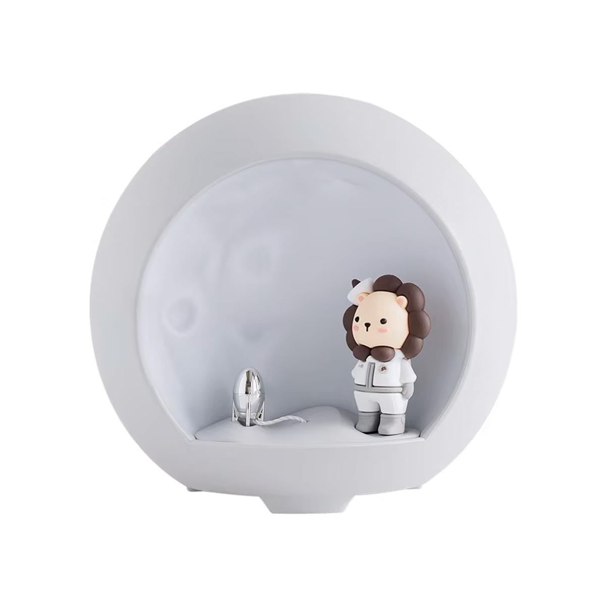 Humidificador Difusor de Aromas Luna Astronauta con Luz Nocturna J28