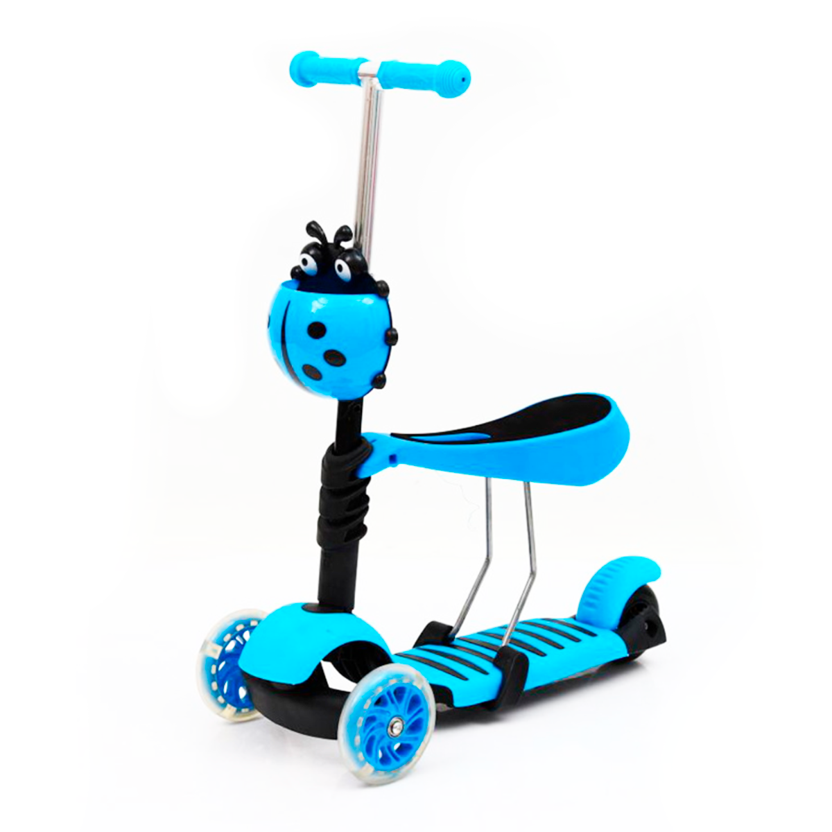 Monopatín Scooter Mariquita 3 En 1 Juguete Patineta Infantil N172