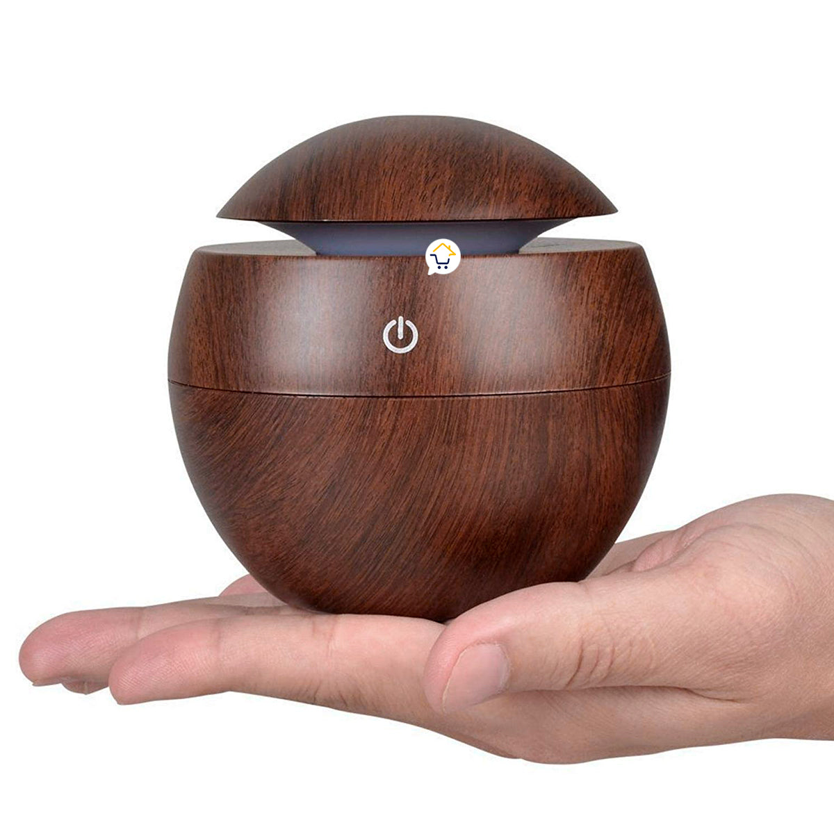 Humidificador de Aire Madera Difusor Aromaterapia LED 007