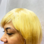 Peluca Corta Con Flequillo Fiesta Halloween Disfraces KL1027-40
