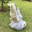 Disfraz Para Mascotas De Ángel Blanco Alas Tutú Halloween Fiesta Disfraces OF-1500PET