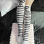 Medias Bucaneras Largas Calaveras Rayas Negras y Blancas Pirata Halloween WW1012-9