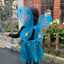 Set de Hada Azul para Niñas Alas Falda Varita y Diadema WZ-2
