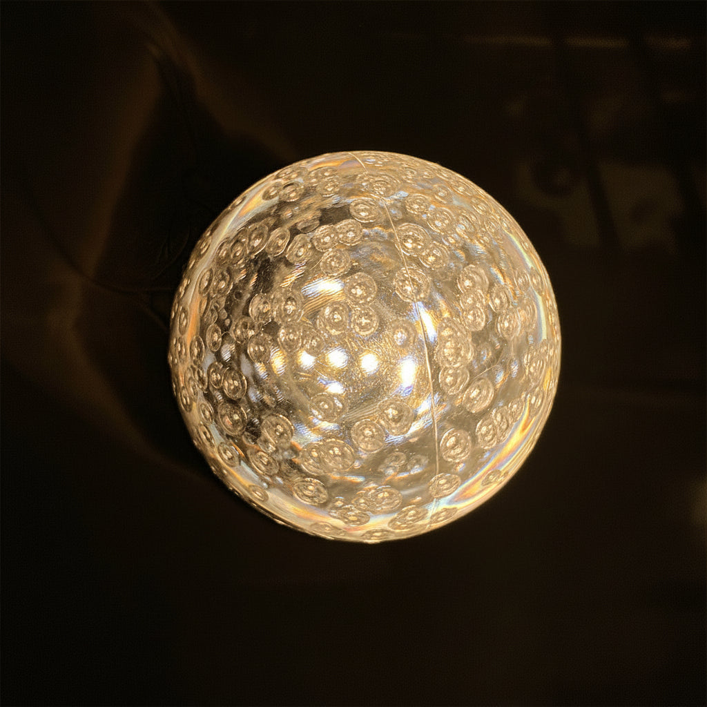 Luces LED Esfera De Cristal 5 Metros Bombillo Cristal Decoración Guirnalda Navidad 23-10C