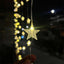 Cortina De Estrellas 3 M 120 LED Navidad 1820