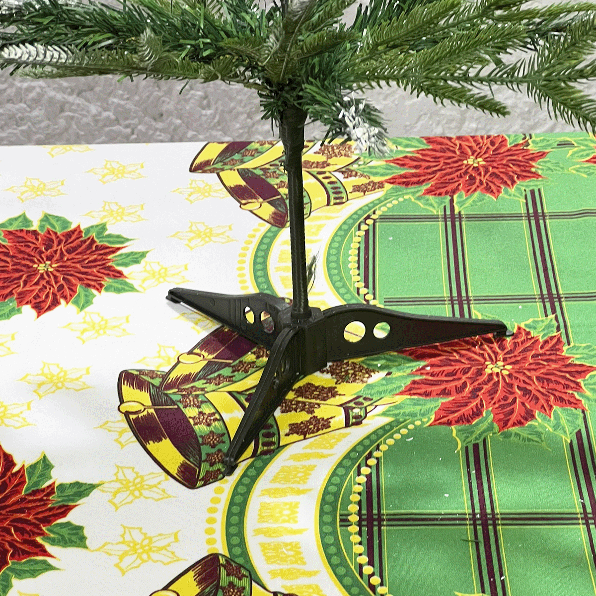 Árbol Navidad Puntas Nevado 90cm Decoración T90-VB2