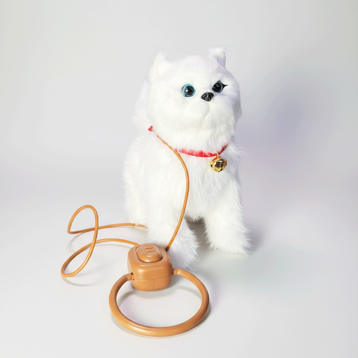 Mascota De juguete Camina Y Sonidos Peluche Gatito Eléctrico SM-139