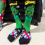 Medias Navideñas Largas Unisex Personajes Árboles Grinch MNN01