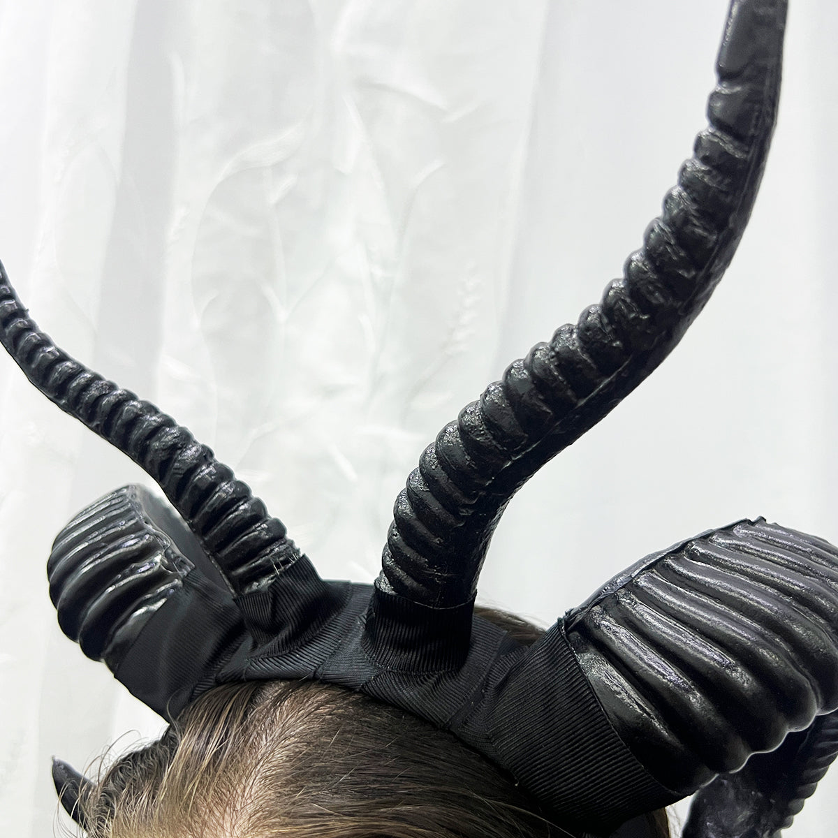 Diadema De Cuernos Para Halloween Accesorio Cosplay Gótico OF-1124