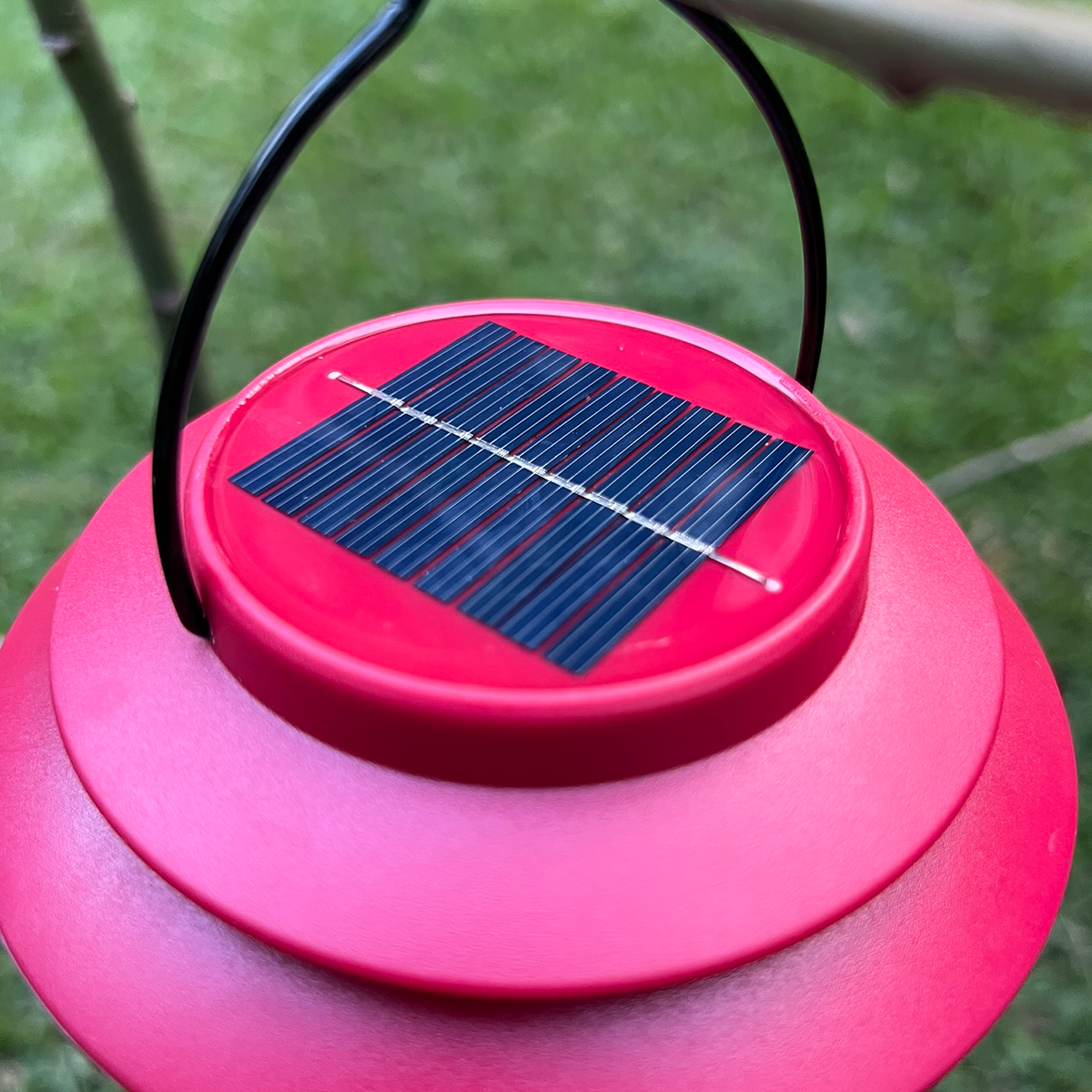 Lámpara Led Camping Vintage Solar Recargable Portátil K-20
