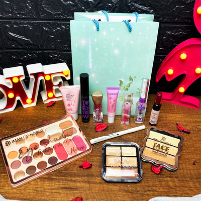 Kit De Maquillaje Amor y Amistad Make Up Set completo para regalo KITAMA01