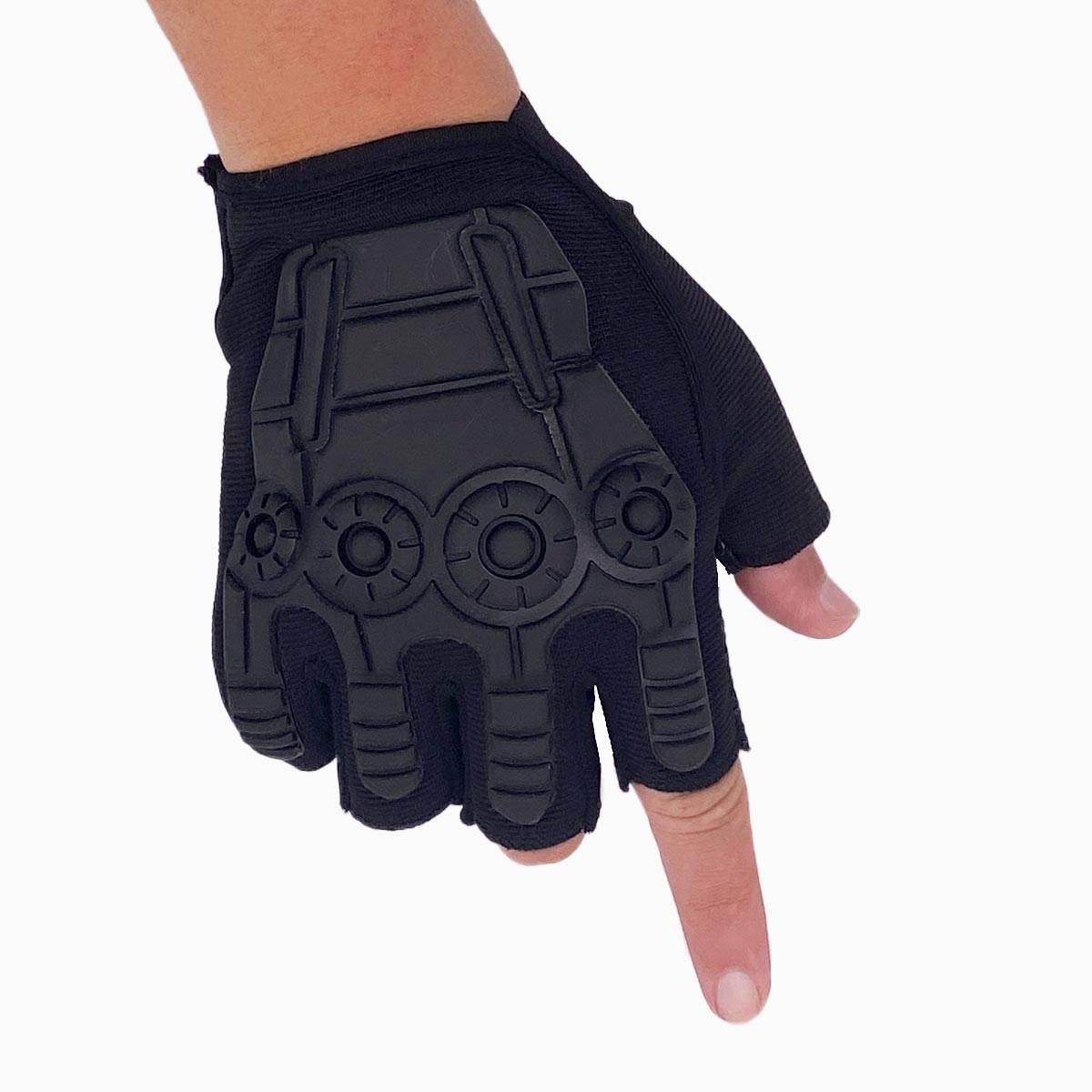 Guantes Medio Dedo Moto Tácticos Antideslizantes AHY02