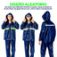 Impermeable Moto Traje Chaqueta Pantalón Reflectivo RF CY5