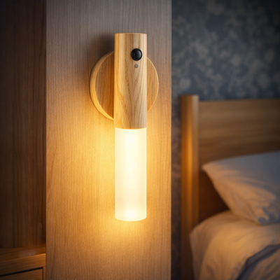 Lámpara LED con Sensor de Movimiento Recargable Magnética de Pared 223-2