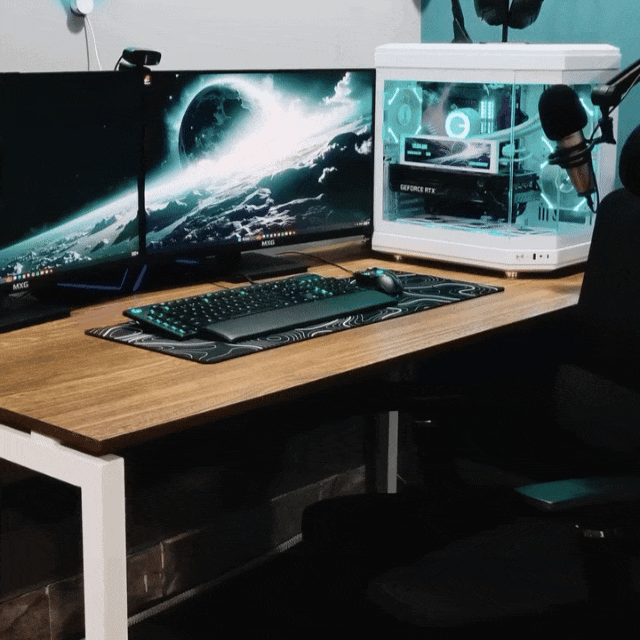 Lámpara Ambiental LED RGB Táctil Recargable Decorativa para Mesa y Habitación TL13