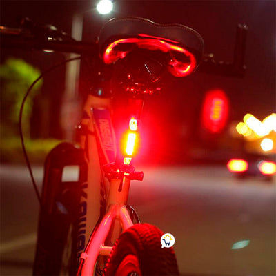 Luz Bicicleta Recargable Delantera Regalo Trasera QD001OF399