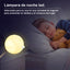 Luz LED De Noche USB Luna Atenuador Lámpara Infantil 8LAM