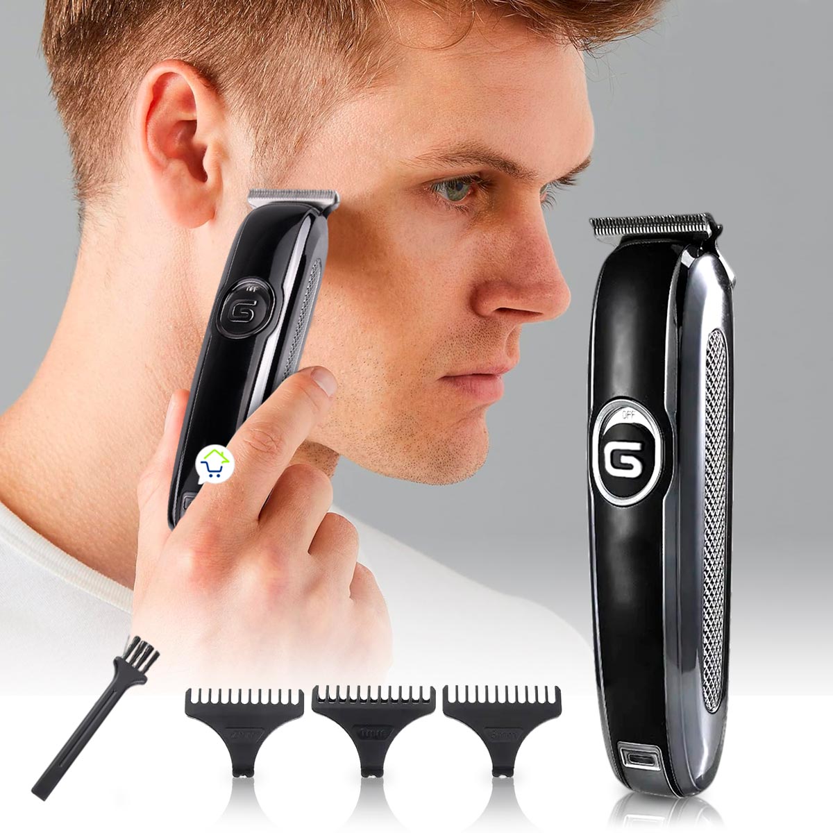 Máquina Motilar Inalámbrica Recargable Cortadora Cabello GM6050