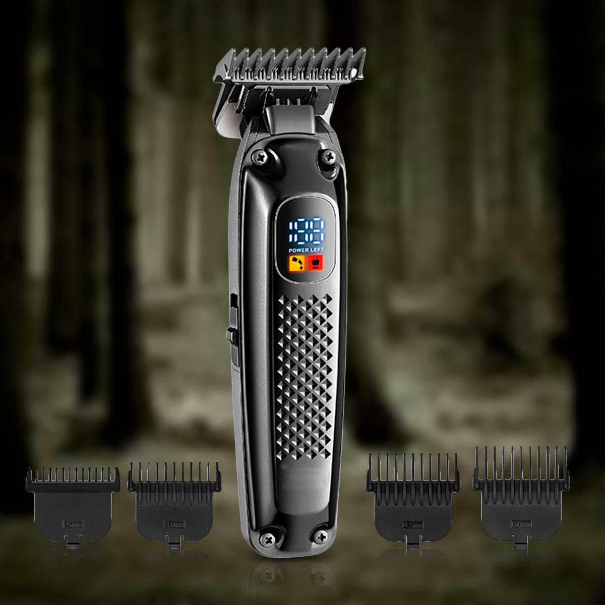 Máquina Motilar Profesional Barbería Inalámbrica Pantalla LED V-972