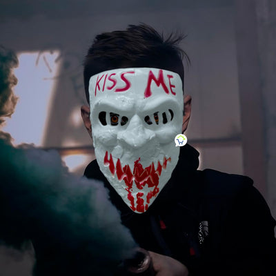 Máscara Asesino La Purga Kiss Me Halloween Disfraz H021