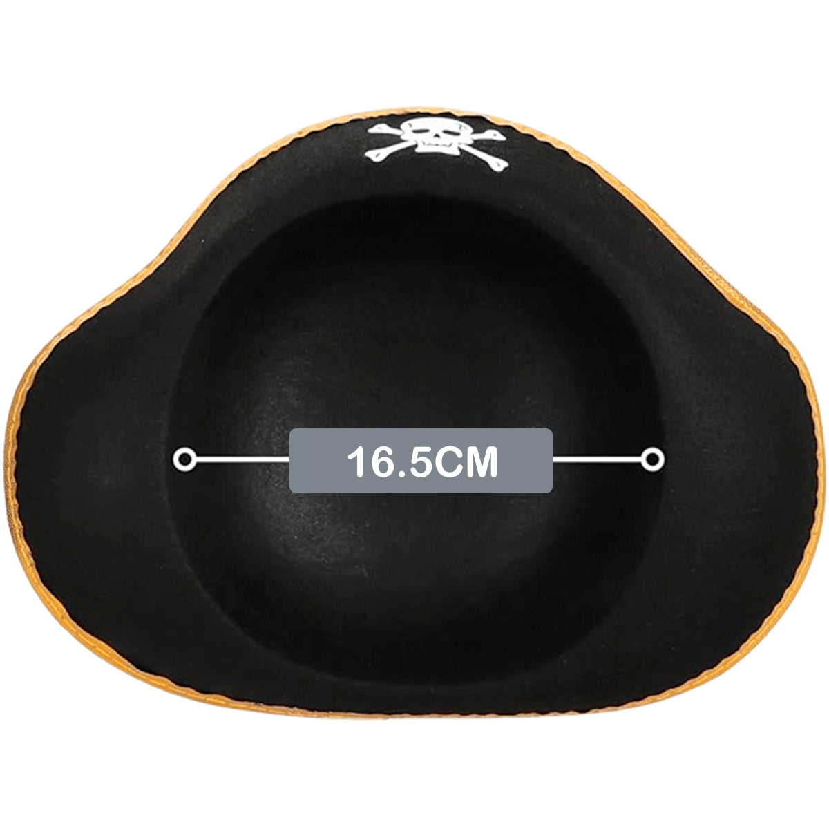 Kit Pirata para Niños Sombrero + 2 Pistolas de Juguete Halloween DK536/OF-1988