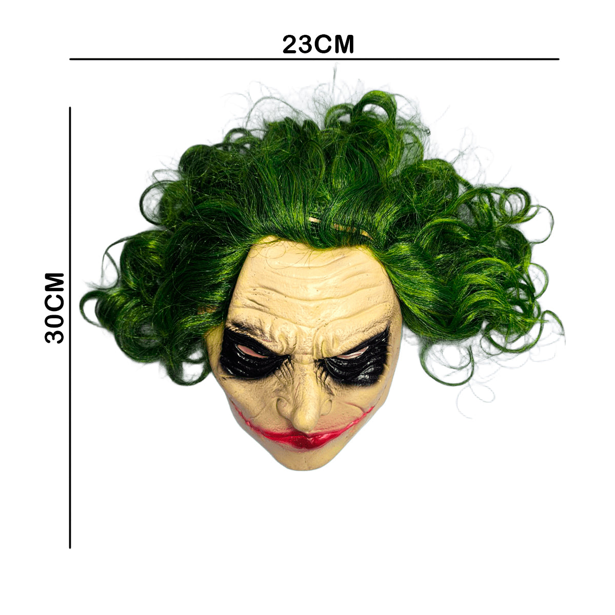 Máscara Guasón Joker Realista Látex Disfraz Terror Cosplay Halloween AT287-JO