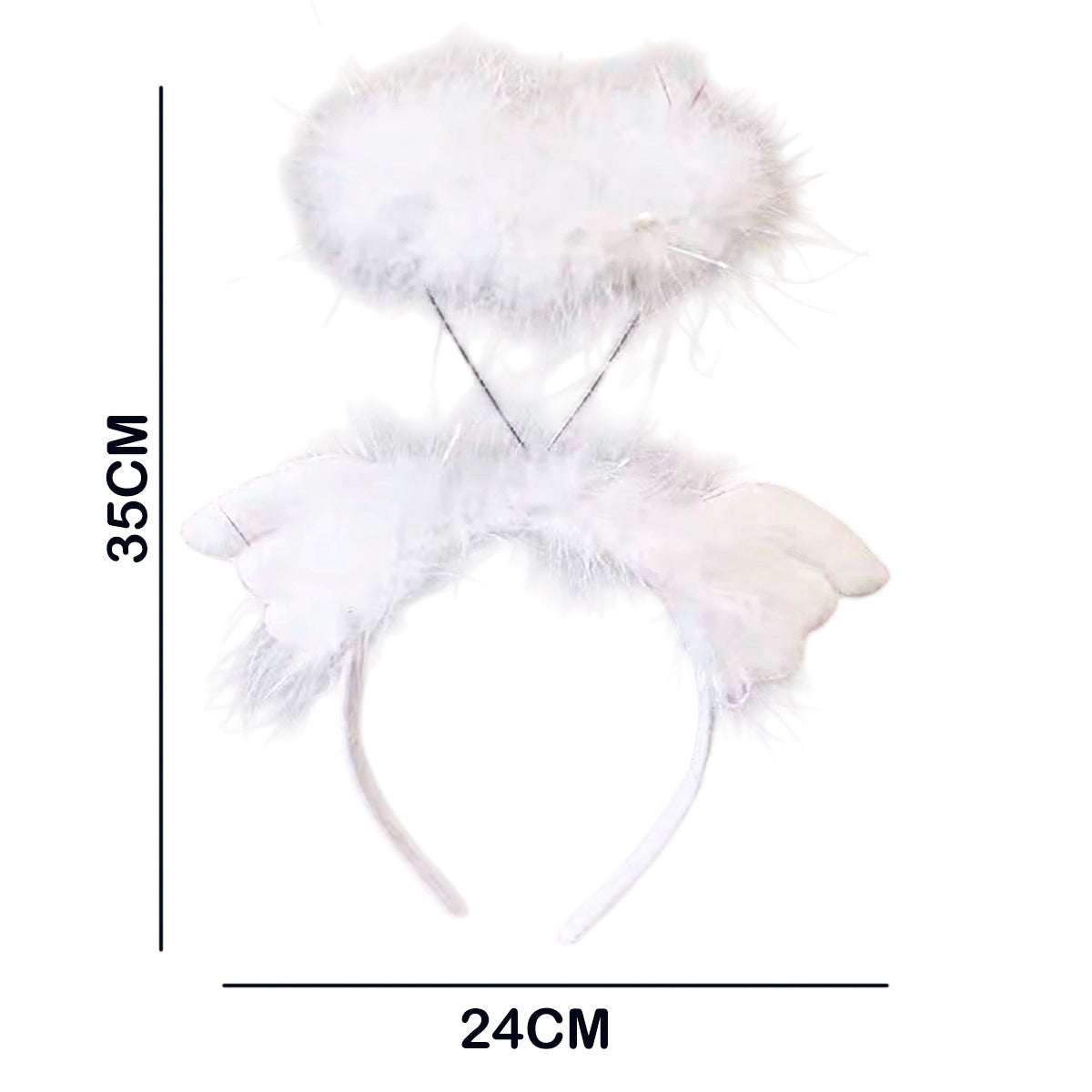 Diadema de Ángel con Luces LED Alas y Aureola DAUL-231