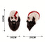 Máscara Kratos God of War Realista Cosplay Látex Gamer Halloween MA-132