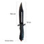 Cuchillo Rambo Táctico Camping Supervivencia Pesca + Estuche RMB01