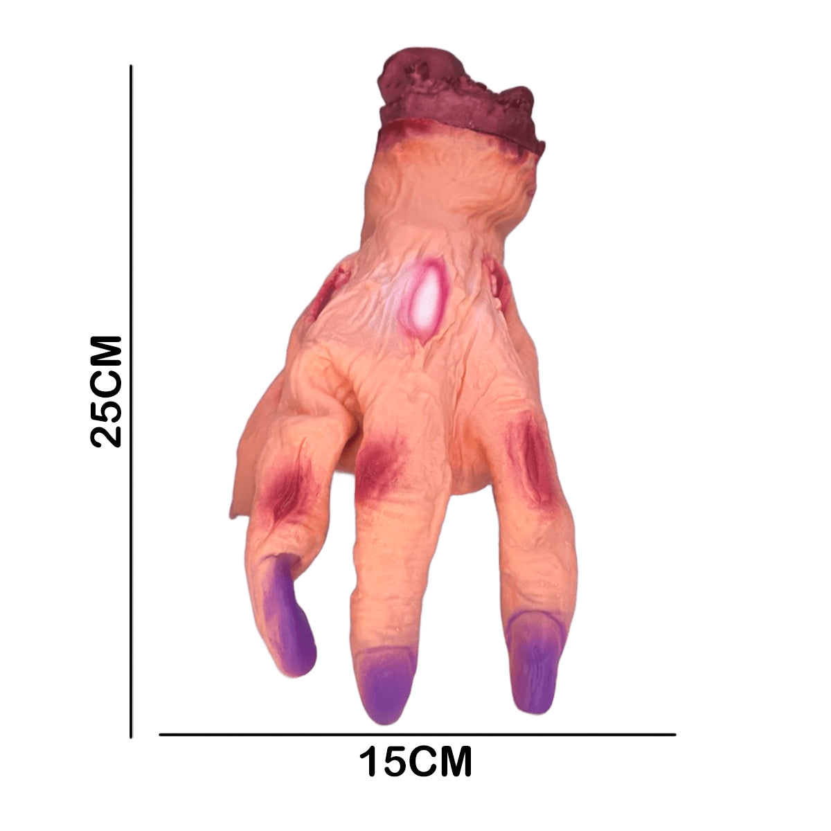 Mano Andante de Terror Automática con Sonido y Movimiento Halloween MA-74