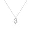 Cadena Con Dije Baño De Oro Collar Inicial Letra Colgante CBF01
