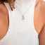 Cadena Con Dije Baño De Oro Collar Inicial Letra Colgante CBF01